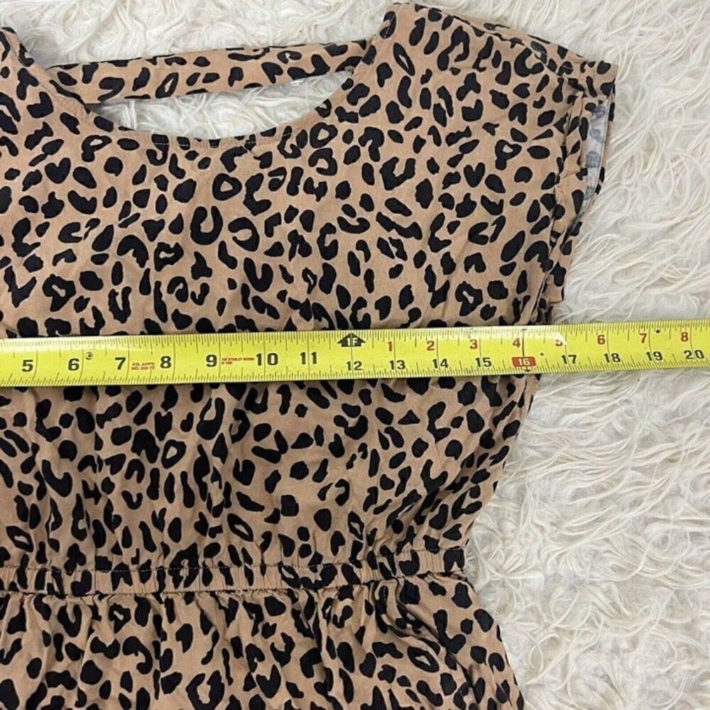 Pink Republic Women’s Animal Cheetah Print Summer Mini Dress Lightweight Size XS - Picture 7 of 12